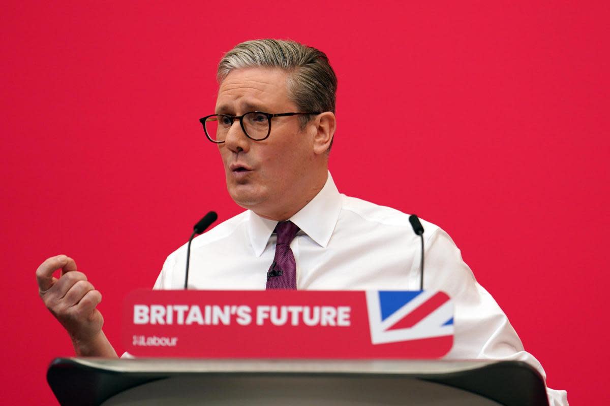 Keir Starmer has said nuclear weapons are the 'bedrock' of UK defence policy <i>(Image: PA)</i>