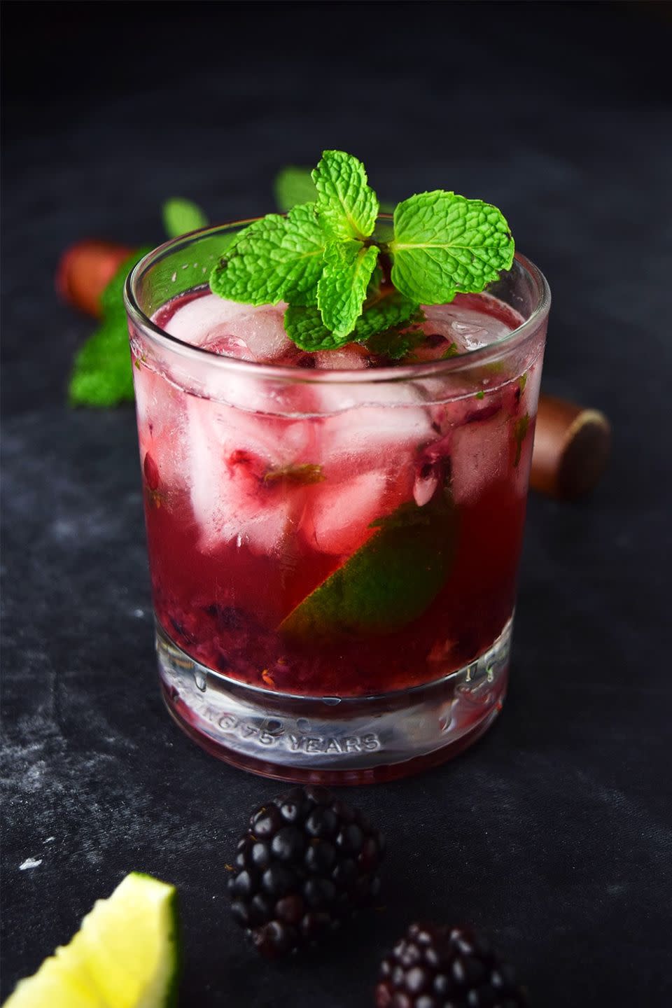 Blackberry Bourbon Smash