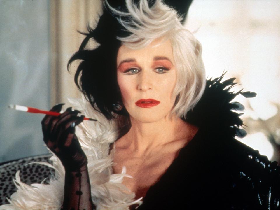 glenn close cruella de vil 101 dalmatians disney