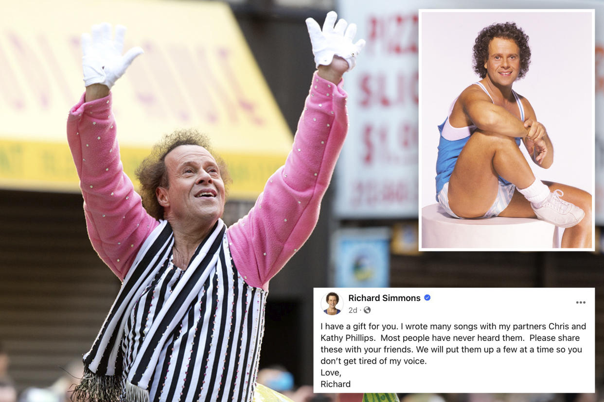 richard simmons dance track