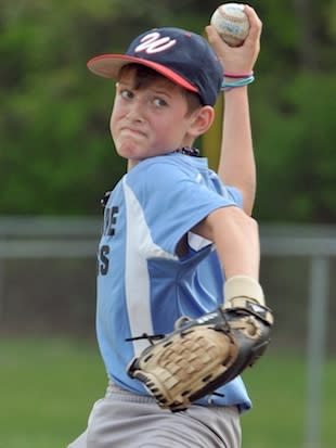 12-year-old Tanner Beebe is no longer allowed to pitch because of his power — Don Treeger:MassLive.com