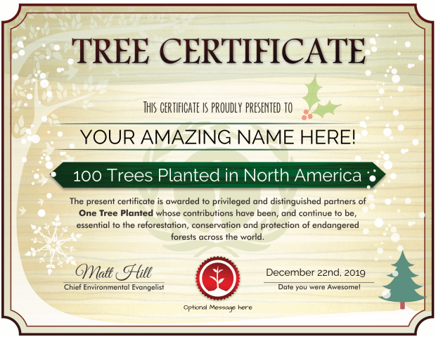<p>Every $1 plants a tree.</p><p><strong><a href="https://go.skimresources.com?id=113896X1572730&xs=1&url=https%3A%2F%2Fonetreeplanted.org%2Fproducts%2Fgift-trees&sref=parade.com%2Fshopping%2Fbest-gifts-under-100" rel="noopener" target="_blank" data-ylk="slk:Tree Certificate, $20 at One Tree Planted;elm:context_link;itc:0;sec:content-canvas" class="link ">Tree Certificate, $20 at One Tree Planted</a></strong></p><p>Gift Trees</p>