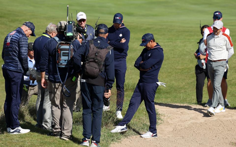 Koepka continues to recover from a wrist injury sustained at this month’s Tour Championship - Getty Images