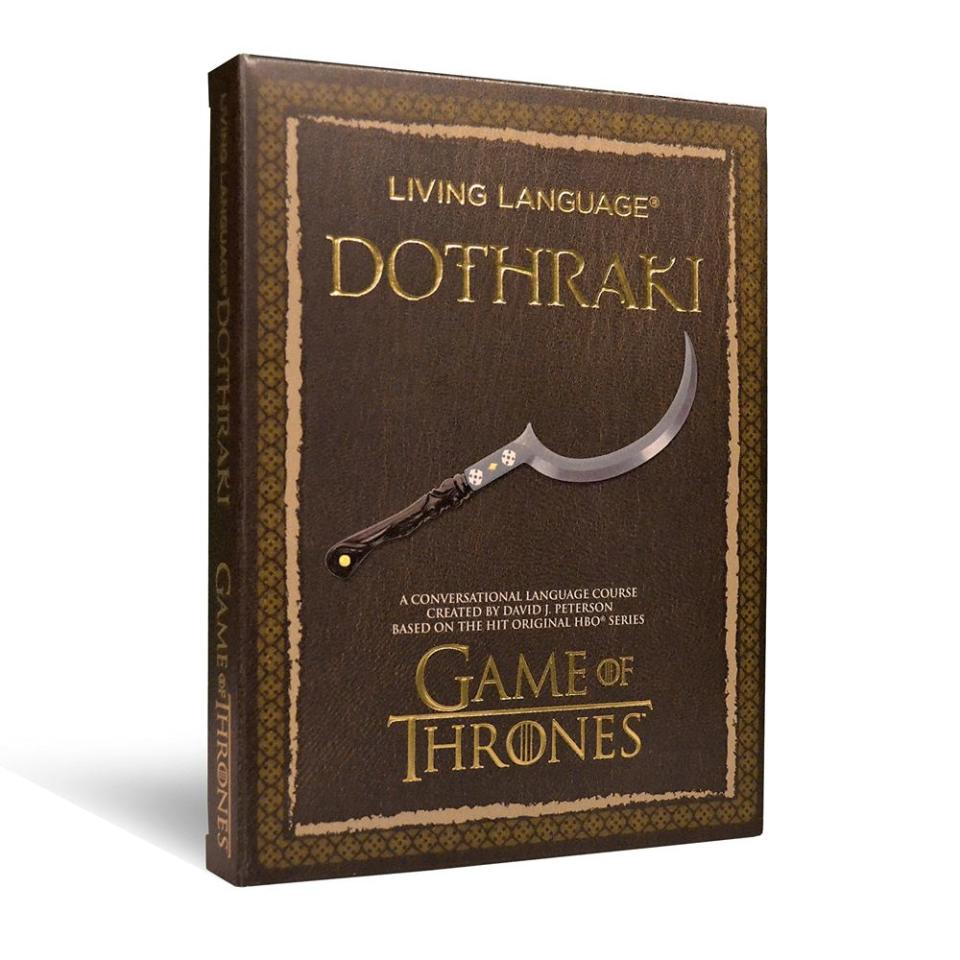 Game of Thrones: Living Language: Dothraki Book