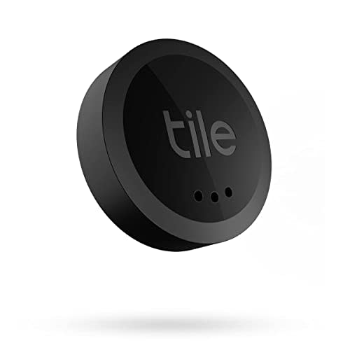 Tile Sticker (2022) Small Bluetooth Tracker, Remote Finder and Item Locator, Pets and More; Up…