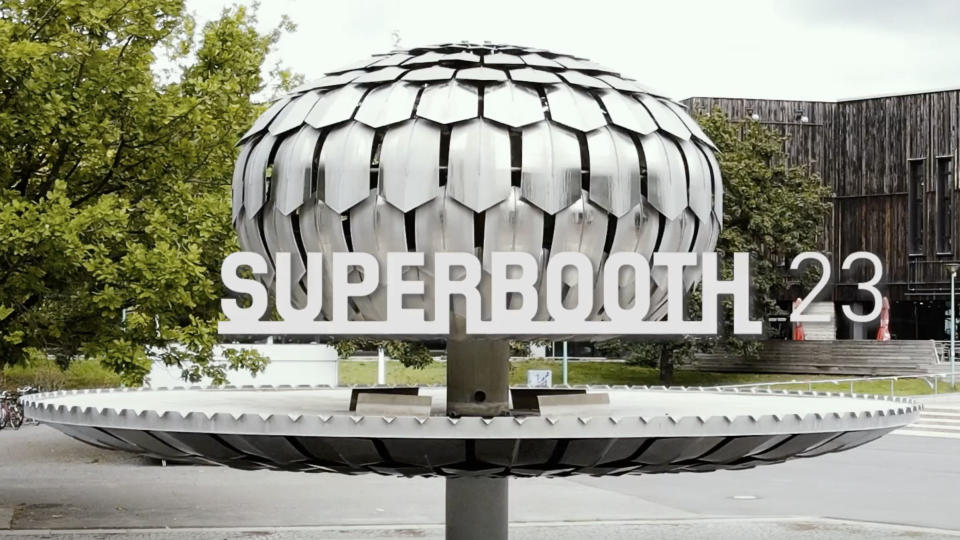 Superbooth 23 sculpture