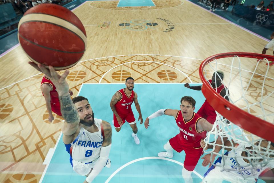 France back in men's basketball gold medal game after win over Germany