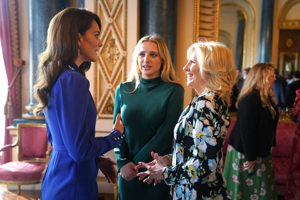 king charles hosts reception at buckingham palace ahead of coronation day