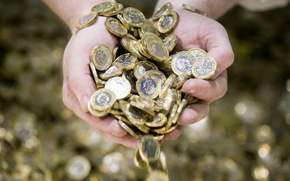 The new £1 coin is the most secure in the world at the moment, according to the Exchequer Secretary to the Treasury  - PA