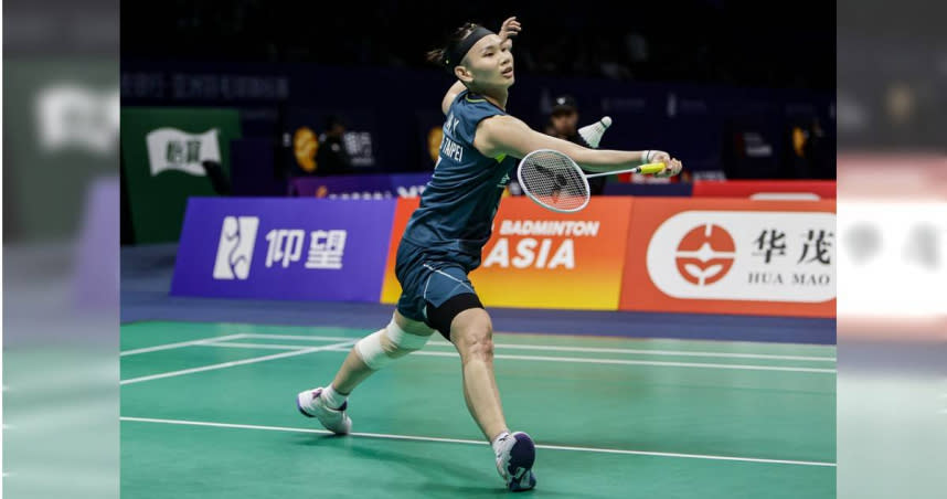 戴資穎在2024亞洲羽球錦標賽16強賽奮戰。（圖／資料照／Badminton Photo提供）