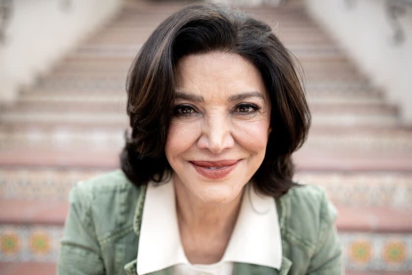 A portrait of actress Shohreh Aghdashloo in Los Angeles.