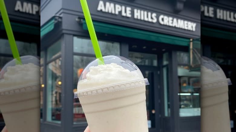 Ample Hills milkshake