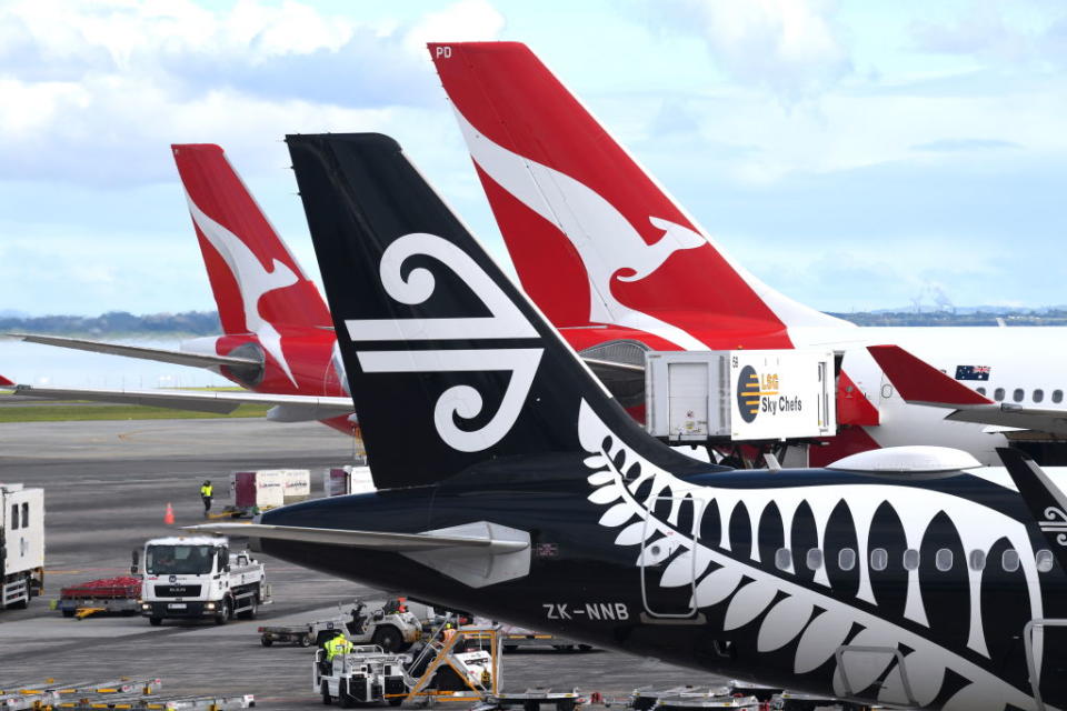 The Auckland airport worker has been placed into isolation. Source: Getty