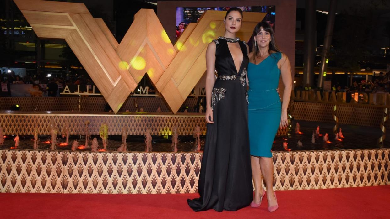 Mandatory Credit: Photo by Carlos Tischler/Shutterstock (8847710j)Gal Gadot and Patty Jenkins?Wonder Woman? Film Premiere, Mexico City, Mexico - 27 May 2017.