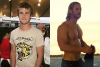 <p>Of all the Marvel transformations, Hemsworth’s is perhaps the most impressive. After shaping up for ‘Avengers’, he had to drop 30lbs in 4 months to play James Hunt in 'Rush’, only to pack it all back on again for 'Thor 2’ just months later.<br></p>