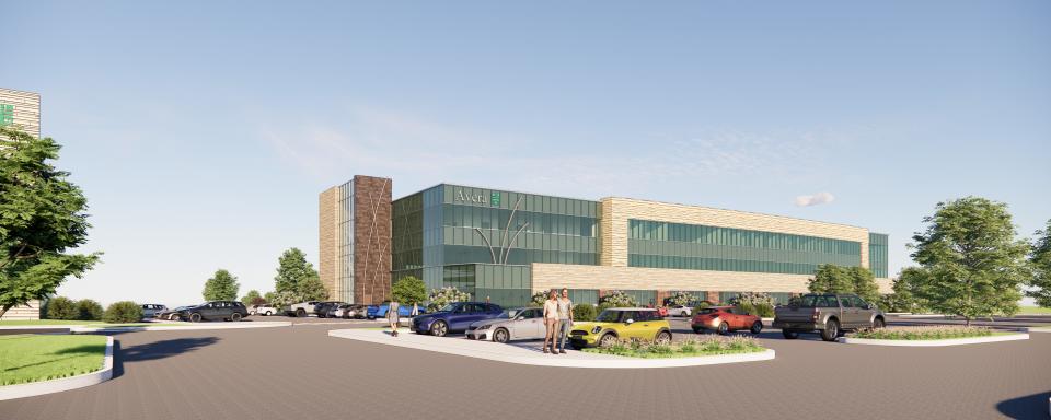 Pictured is a rendering of what Avera Health's expansion for its Avera on Louise Health Campus will look like. The expansion is part of the largest project Avera Health has announced to date as of March 27, 2024.