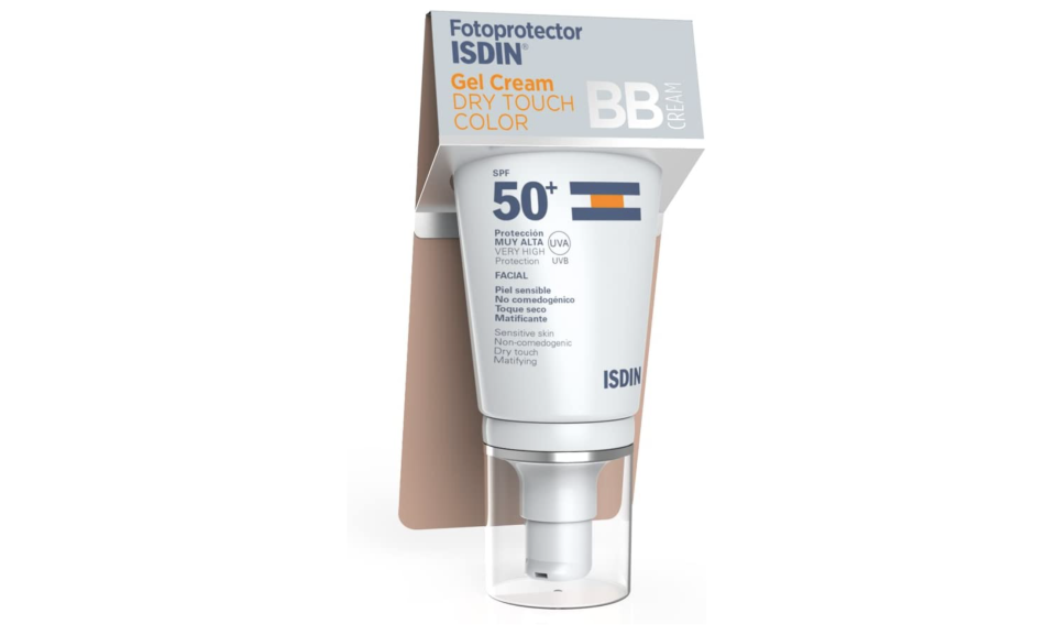 Isdin Fotoprotector spf 50+ Gel Crema Dry Touch C/Color 50Ml. (Foto: Amazon.com.mx)