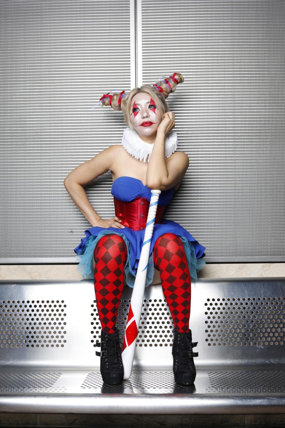 Tita Ghanjanasak dressed as Harley Quinn