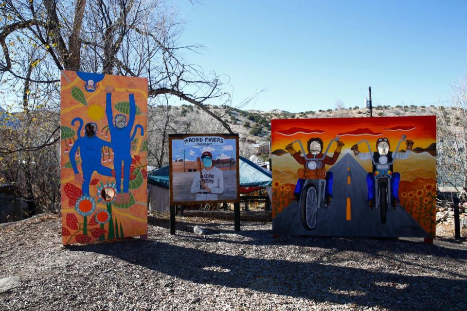 El Parque de fotos de Connie, Madrid, N.M. (Foto: Eric Thayer para Yahoo News)