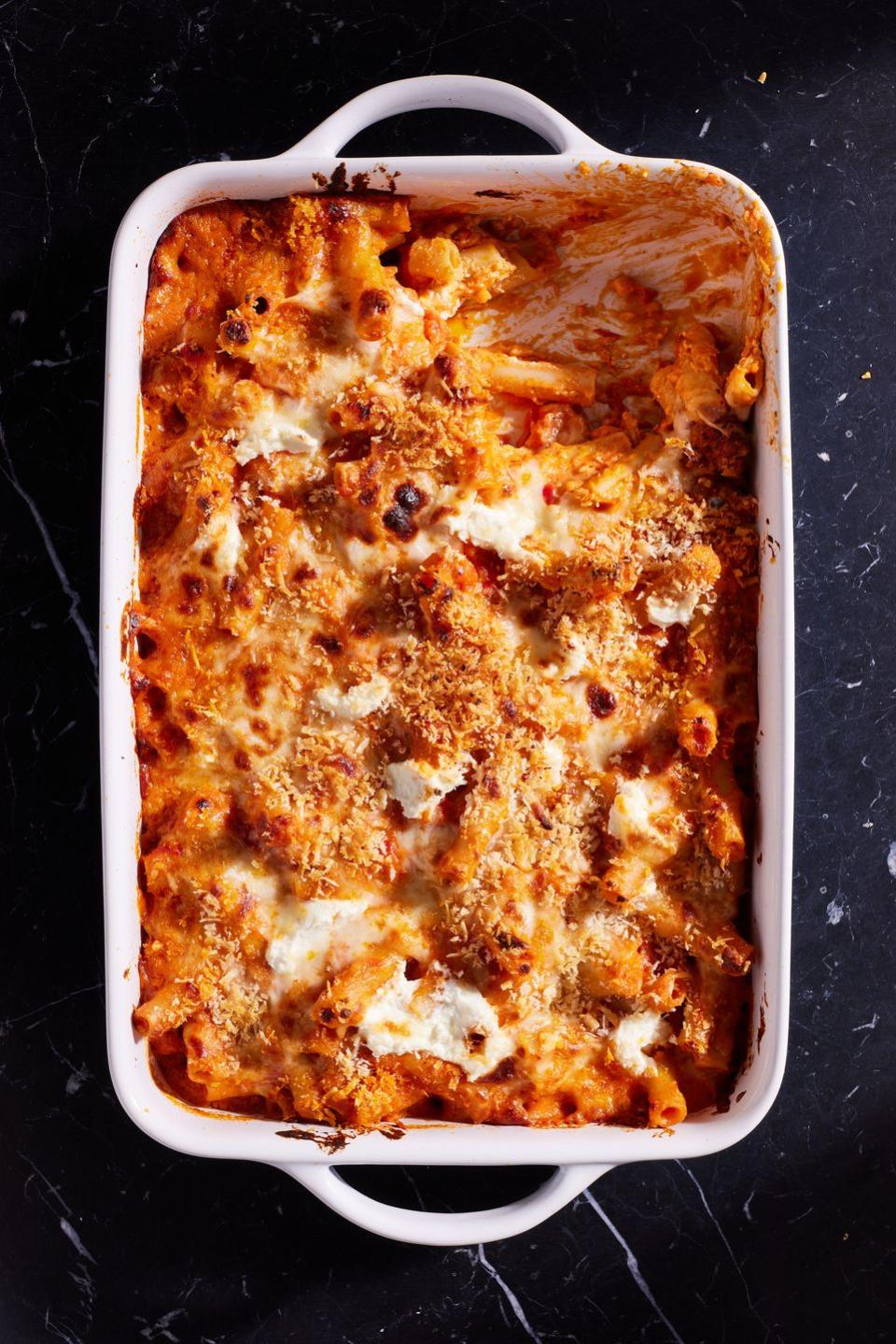 Copycat Olive Garden 5-Cheese Ziti Al Forno