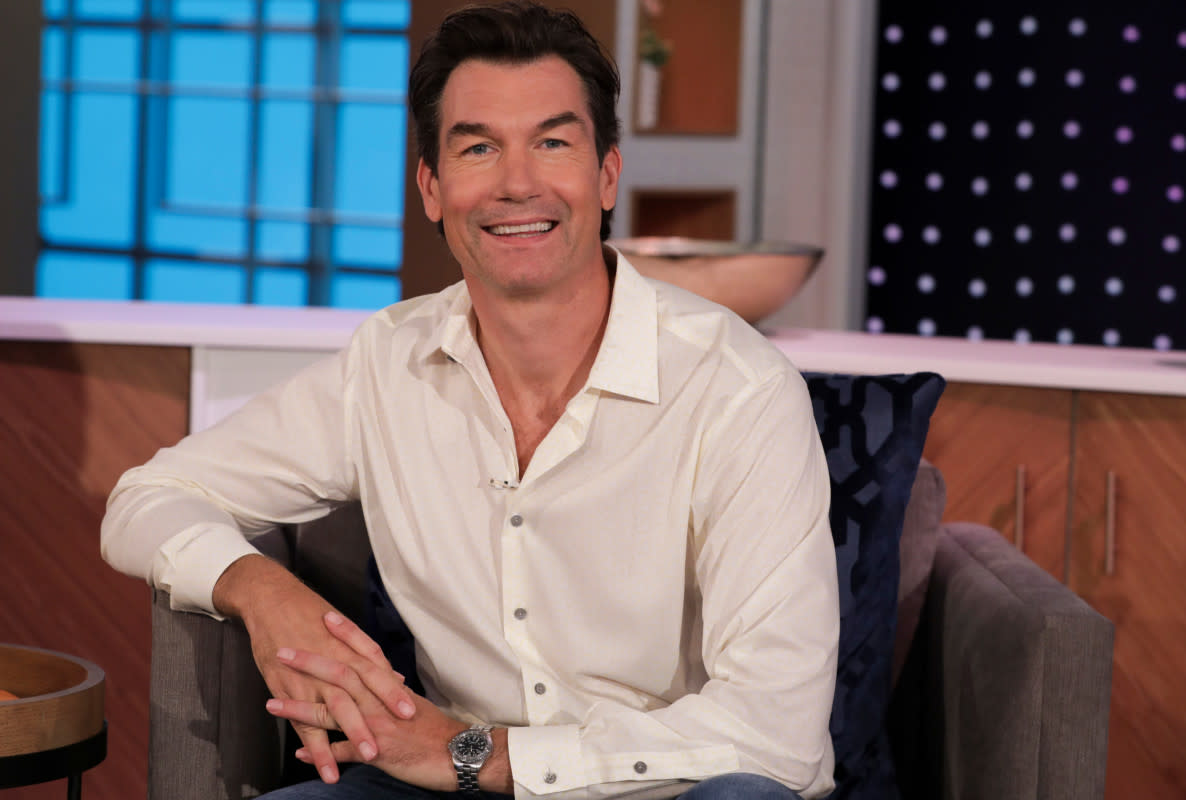 Jerry O'Connell on "The Talk"<p>Cliff Lipson/CBS via Getty Images</p>