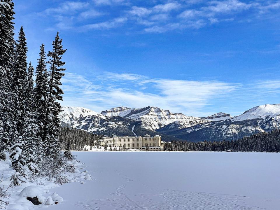 The Fairmont at Lake Louise in Banff, Canada.