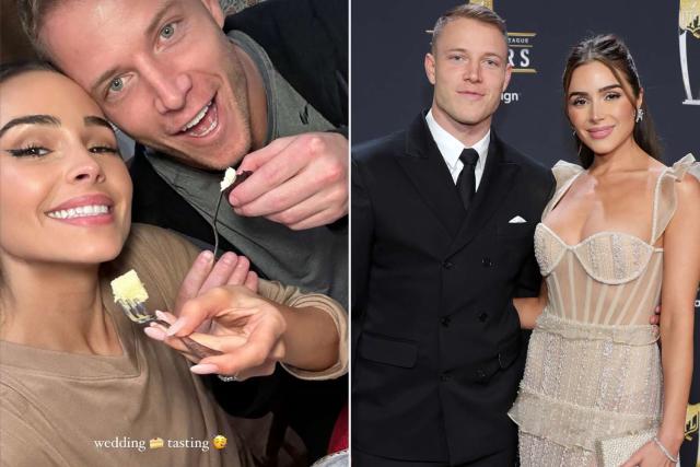 Olivia Culpo's Boyfriend Christian McCaffrey Helps Her Get Her