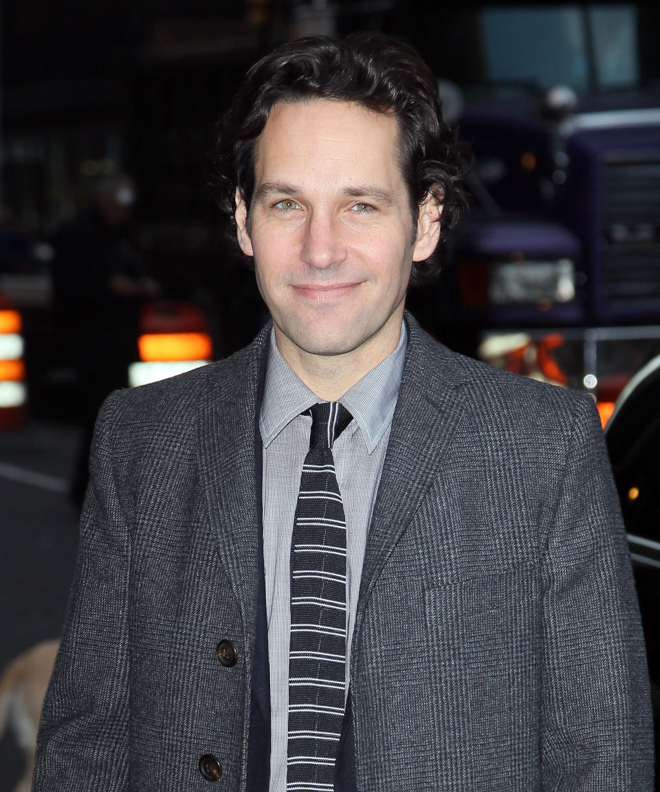 Paul Rudd smiling