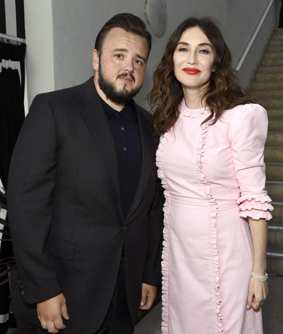 7) John Bradley and Carice Van Houten