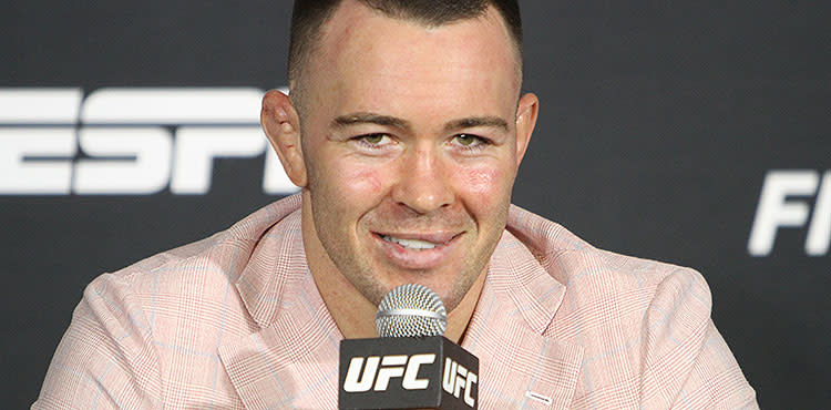 Colby Covington at UFC Vegas 11 post-fight