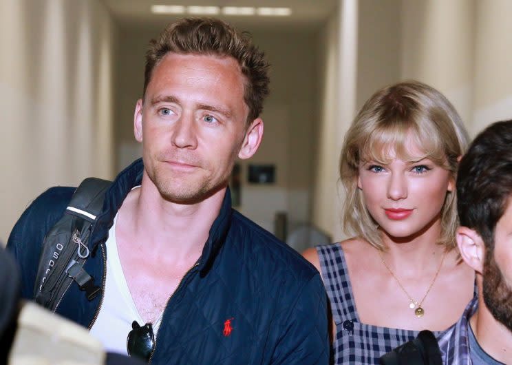 Tom and Taylor had a whirlwind romance. Copyright: [Rex]