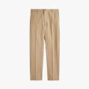 $248, J.Crew. <a href="https://www.jcrew.com/p/mens/categories/clothing/suits-and-tuxedos/kenmare/kenmare-suit-pant-in-basketweave-italian-cotton/BM235?display=standard&fit=Classic&color_name=english-khaki&colorProductCode=BM235" rel="nofollow noopener" target="_blank" data-ylk="slk:Get it now!;elm:context_link;itc:0" class="link ">Get it now!</a>