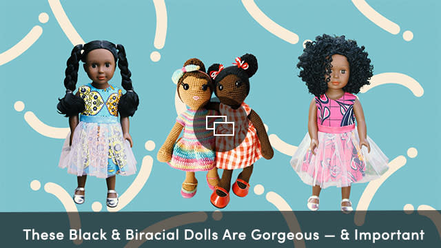 Biracial and black dolls