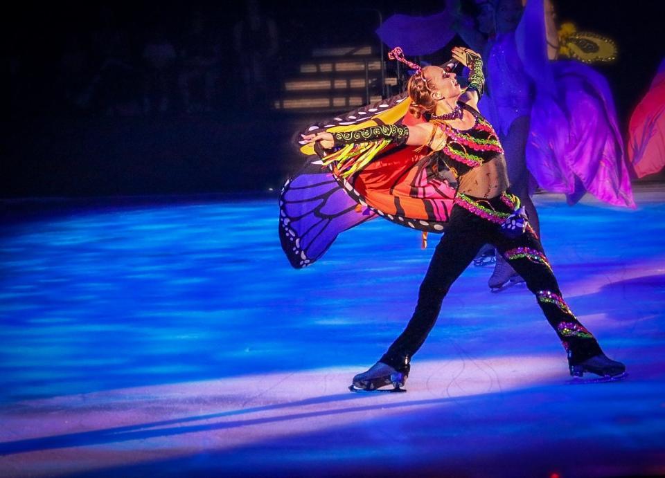 The "Dinotopia On Ice" show at this year's fair will feature world-class skaters and costumes keeping with the dinosaur theme.