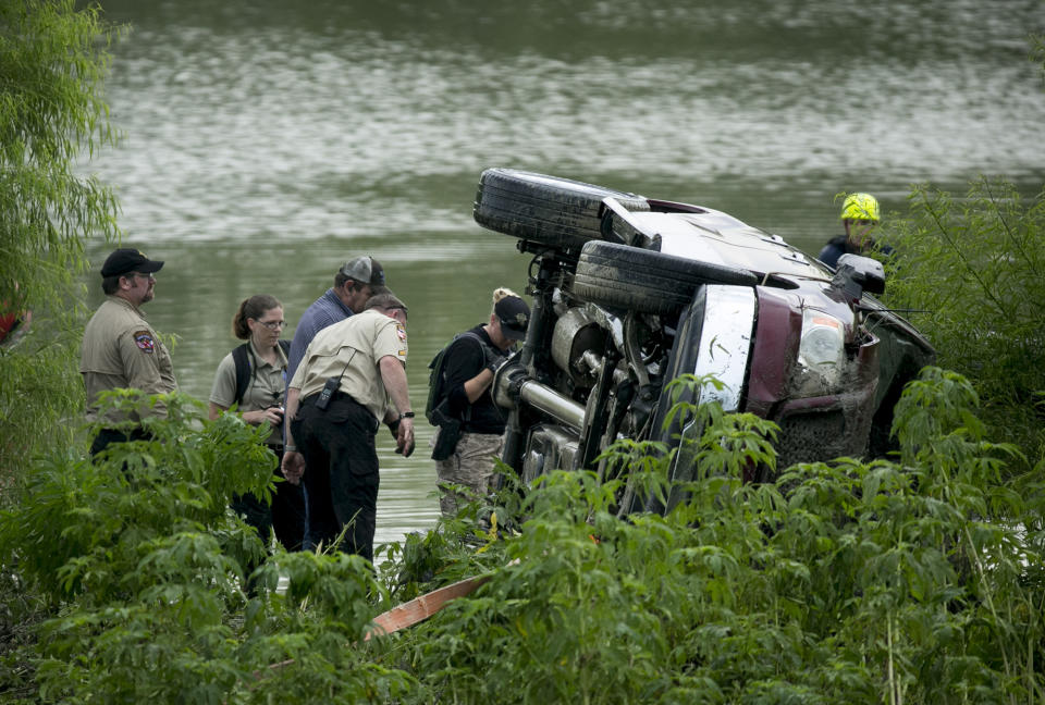 Swollen river feeds Texas flooding