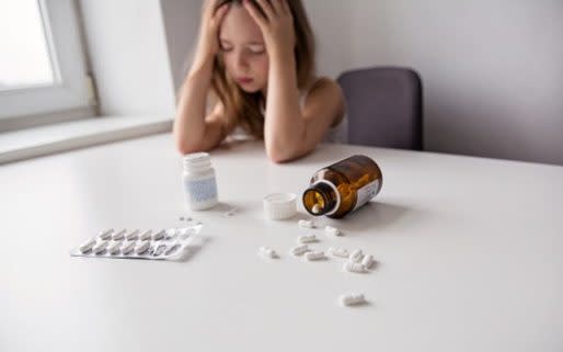 Some are concerned that we are over prescribing anti-depressants to children - Credit: Mrs/Moment RF