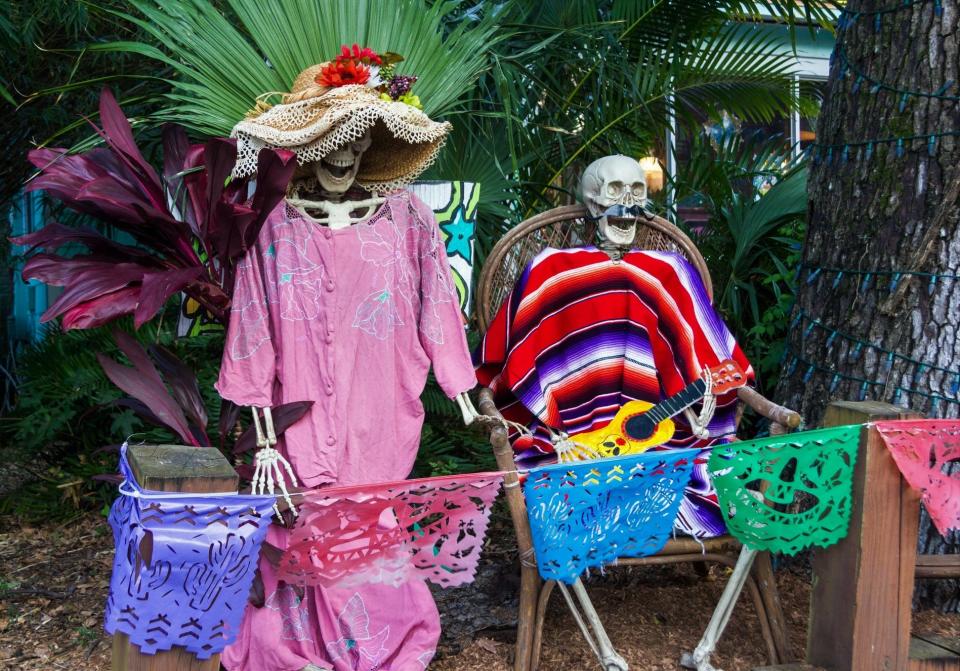 The Village of the Arts in Bradenton hosts the annual Festival of the Skeletons.