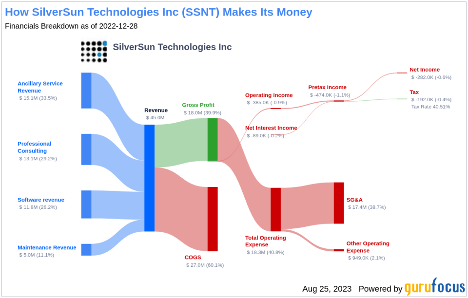 Is SilverSun Technologies Stock Fairly Valued?