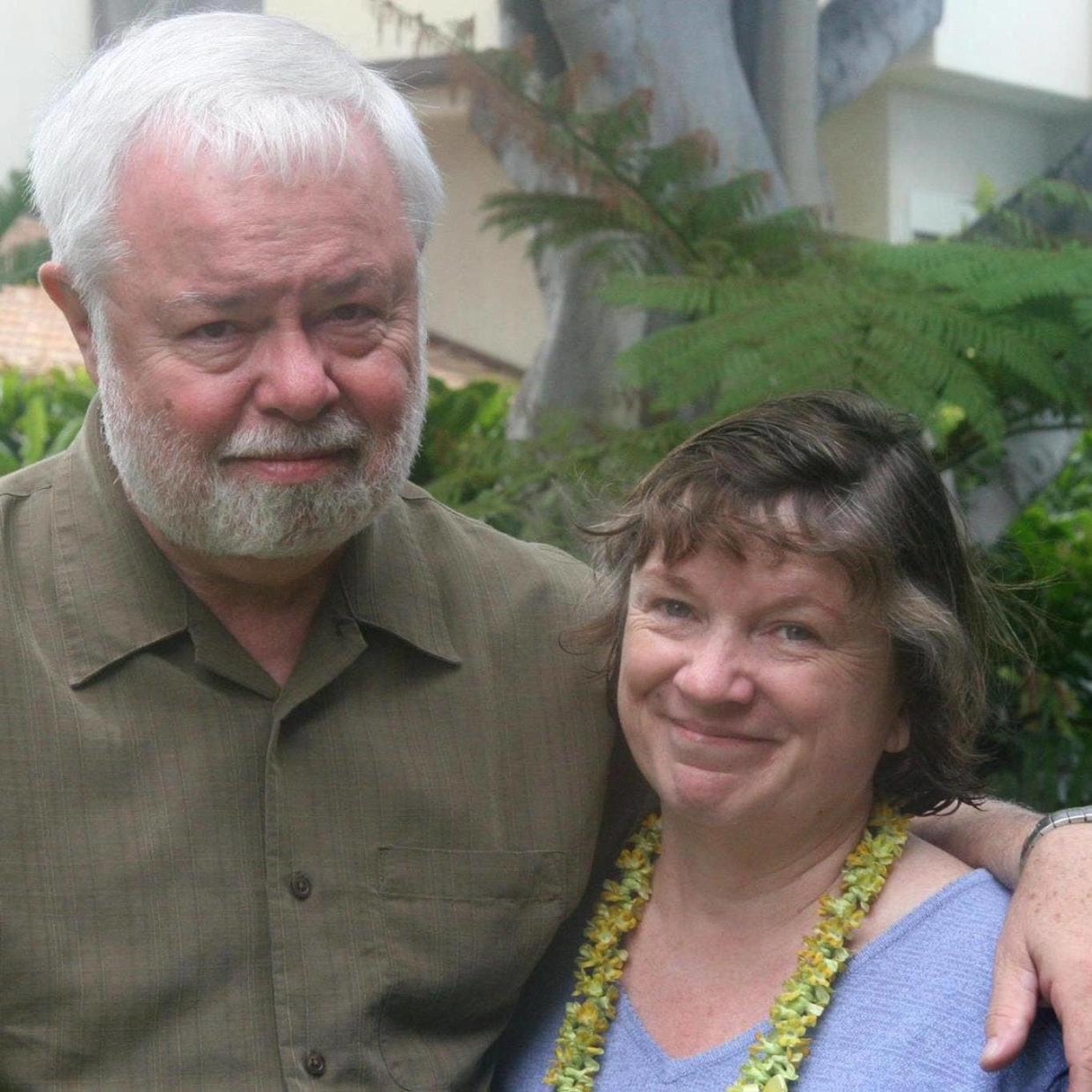 Honoree Fleming pictured with her husband Ron Powers