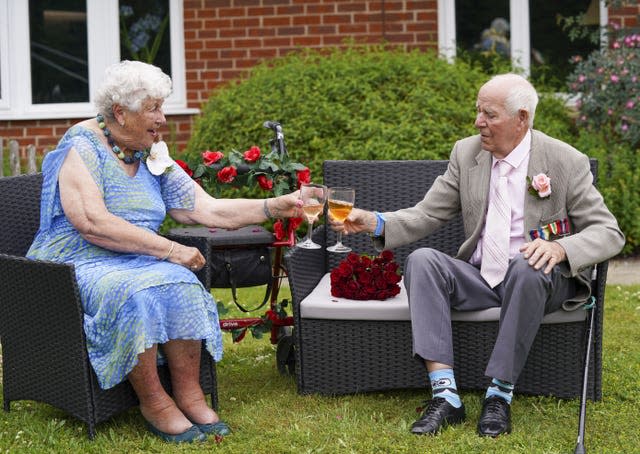 Care home wedding vows renewal