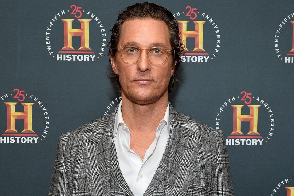 Matthew McConaughey attends HISTORYTalks