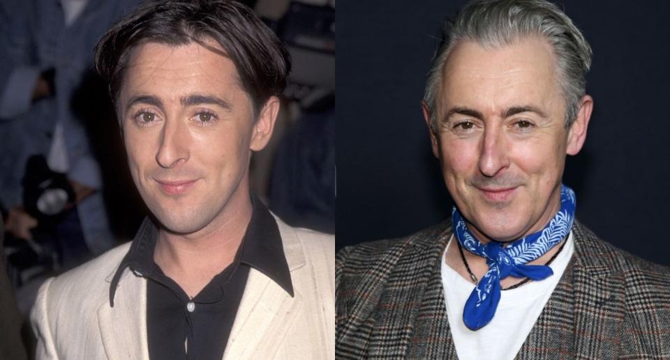 Alan Cumming. Images via Getty Images. 