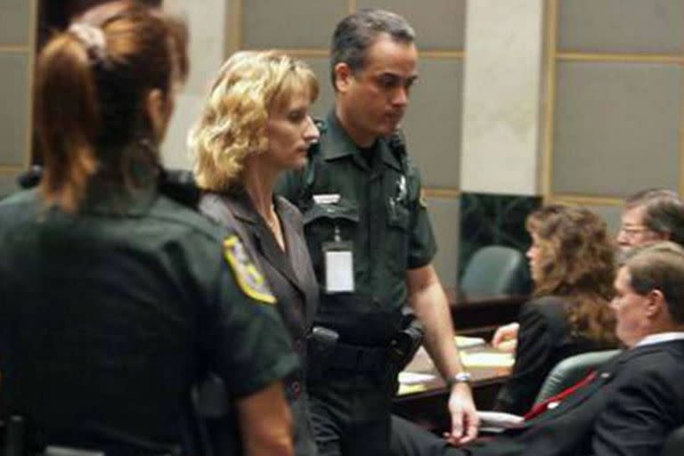 Colleen Shipman, en el juicio a Nowak (a la derecha en la foto), en el año 2009