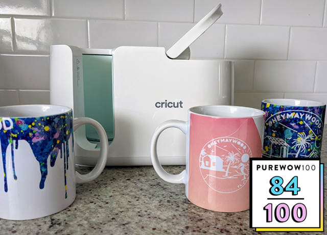 I used the Cricut Mug Press + Infusible Ink to create a custom mug