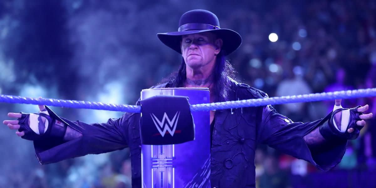the undertaker at msg on wwe smackdown