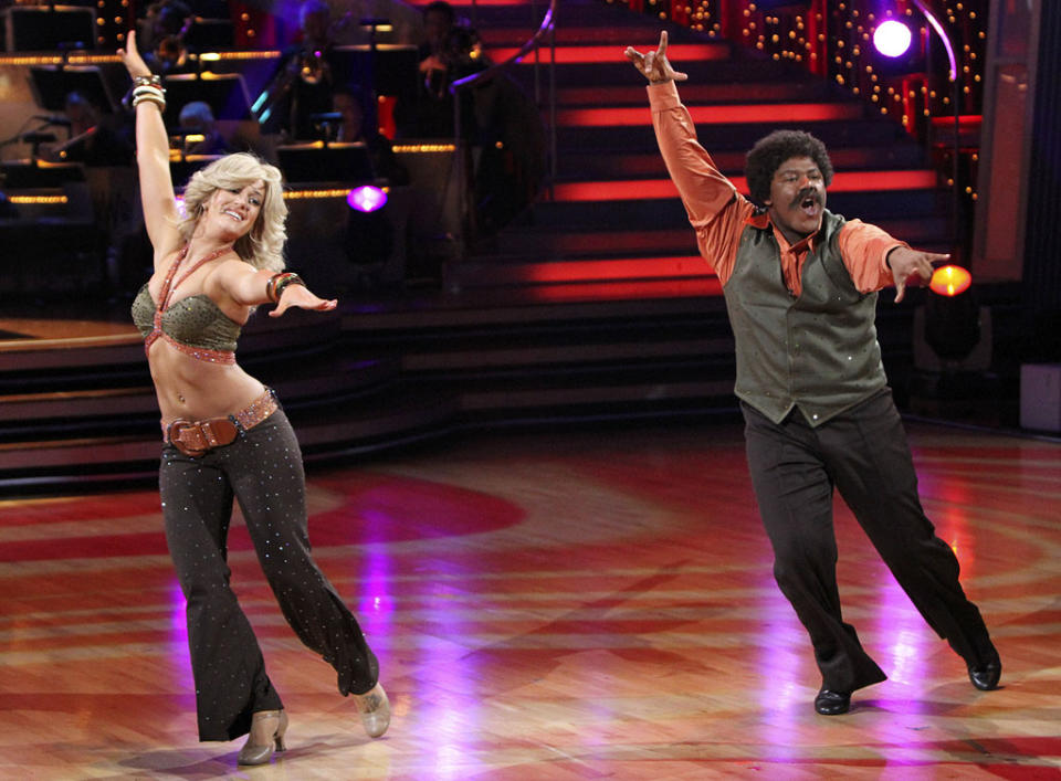 Lacey Schwimmer and Kyle Massey perform on "Dancing with the Stars."