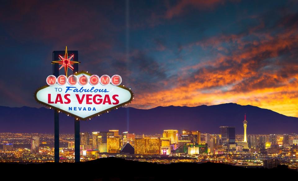 The world famous Las Vegas skyline (Getty Images/iStockphoto)