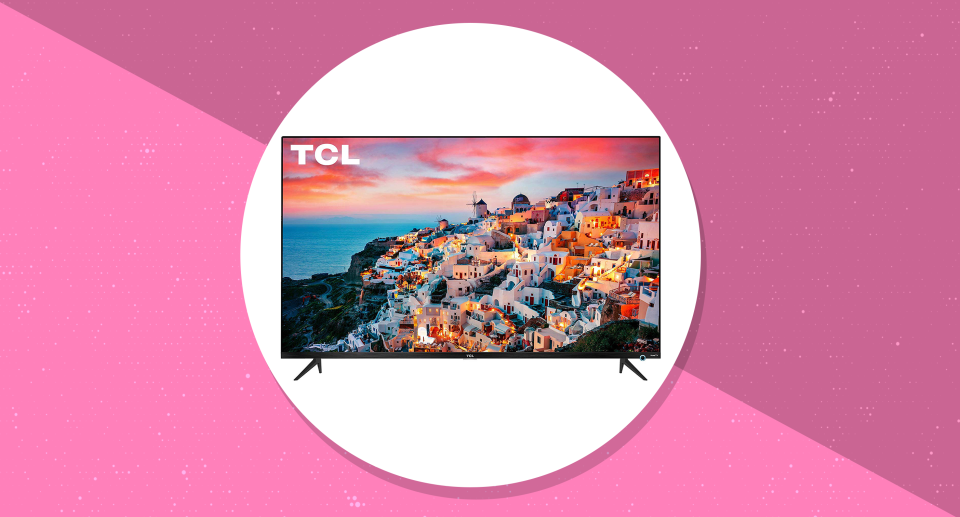 You can save $650 on this TCL 65-inch 4K TV, with incredibly lifelike picture quality. (Photo: Amazon/Yahoo Lifestyle)