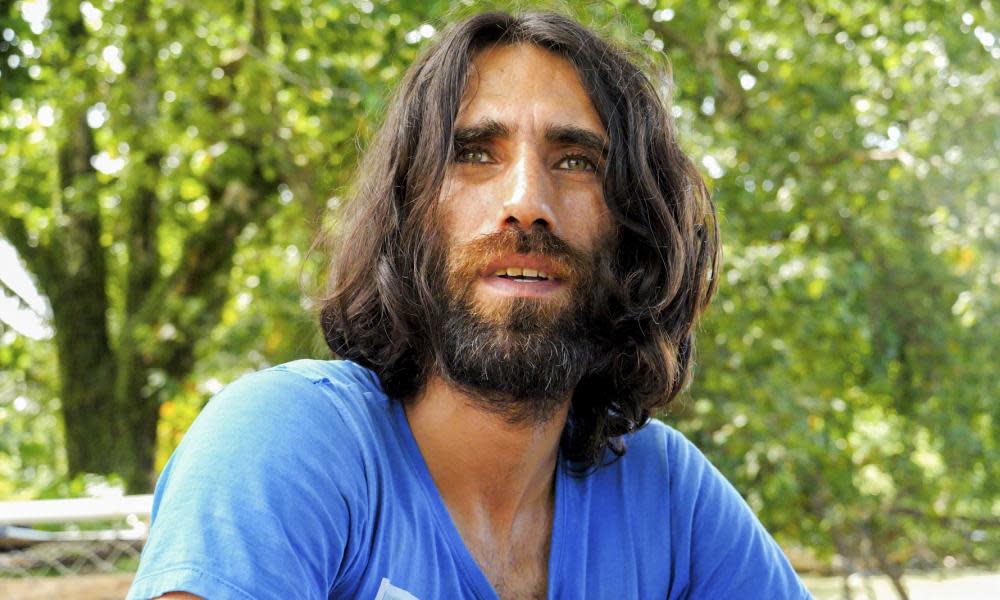 Iranian-Kurdish refugee Behrouz Boochani 