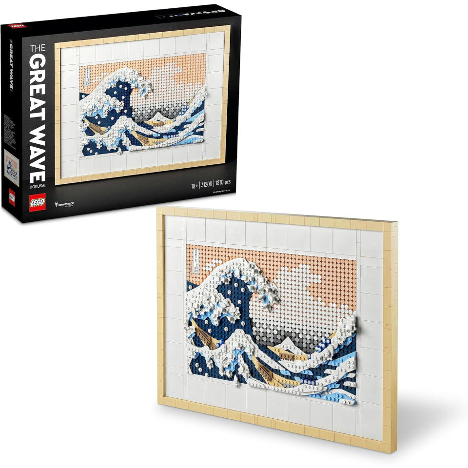 LEGO Art 31208 Hokusai – The Great Wave Building Kit (1,810 Pieces). (Photo: Amazon SG)